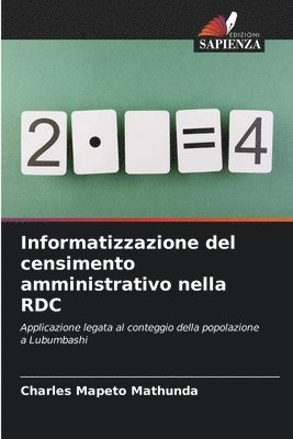 bokomslag Informatizzazione del censimento amministrativo nella RDC