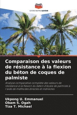 Comparaison des valeurs de rsistance  la flexion du bton de coques de palmiste 1