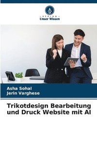 bokomslag Trikotdesign Bearbeitung und Druck Website mit AI