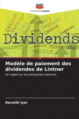 bokomslag Modle de paiement des dividendes de Lintner