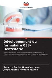 bokomslag Dveloppement du formulaire 033-Dentisterie