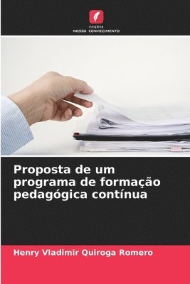 bokomslag Proposta de um programa de formao pedaggica contnua