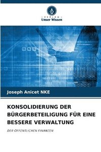 bokomslag Konsolidierung Der Brgerbeteiligung Fr Eine Bessere Verwaltung