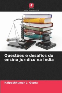 bokomslag Questes e desafios do ensino jurdico na ndia