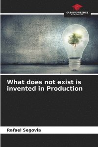 bokomslag What does not exist is invented in Production