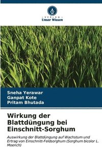 bokomslag Wirkung der Blattdngung bei Einschnitt-Sorghum