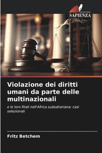 bokomslag Violazione dei diritti umani da parte delle multinazionali