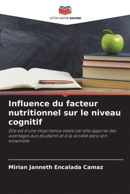 bokomslag Influence du facteur nutritionnel sur le niveau cognitif