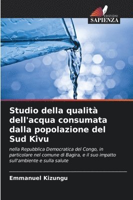 bokomslag Studio della qualit dell'acqua consumata dalla popolazione del Sud Kivu