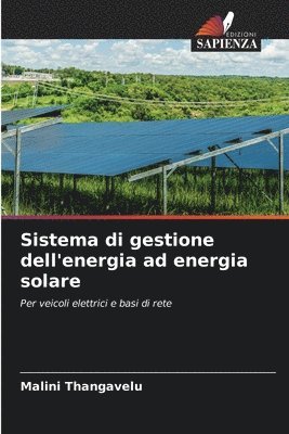 Sistema di gestione dell'energia ad energia solare 1