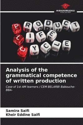 bokomslag Analysis of the grammatical competence of written production