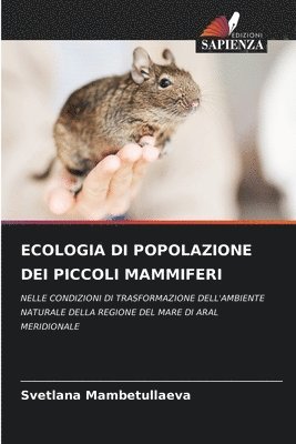 Ecologia Di Popolazione Dei Piccoli Mammiferi 1