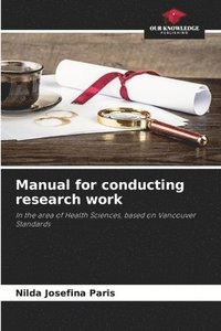 bokomslag Manual for conducting research work