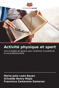 bokomslag Activit physique et sport