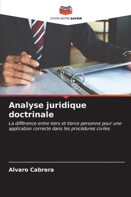 Analyse juridique doctrinale 1