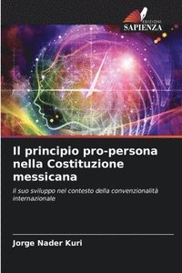 bokomslag Il principio pro-persona nella Costituzione messicana