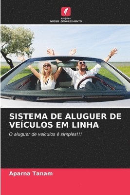 bokomslag Sistema de Aluguer de Veculos Em Linha