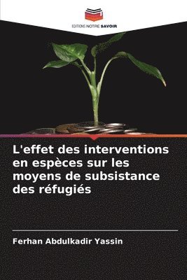 L'effet des interventions en espces sur les moyens de subsistance des rfugis 1