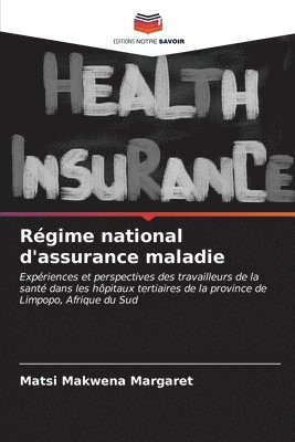 bokomslag Rgime national d'assurance maladie