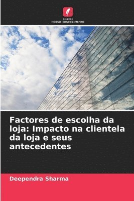 bokomslag Factores de escolha da loja