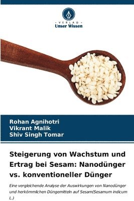 bokomslag Steigerung von Wachstum und Ertrag bei Sesam