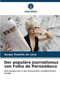 bokomslag Der populre Journalismus von Folha de Pernambuco