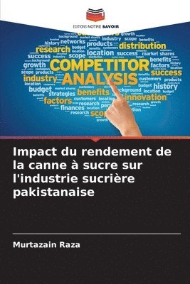 bokomslag Impact du rendement de la canne  sucre sur l'industrie sucrire pakistanaise