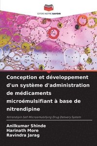 bokomslag Conception et dveloppement d'un systme d'administration de mdicaments micromulsifiant  base de nitrendipine