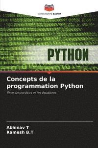 bokomslag Concepts de la programmation Python