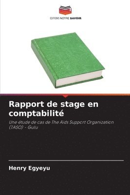 bokomslag Rapport de stage en comptabilit