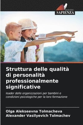 bokomslag Struttura delle qualit di personalit professionalmente significative