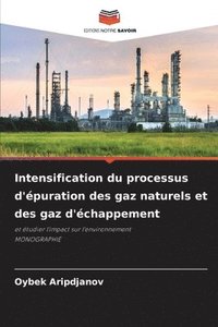 bokomslag Intensification du processus d'puration des gaz naturels et des gaz d'chappement