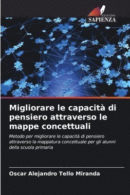 bokomslag Migliorare le capacit di pensiero attraverso le mappe concettuali