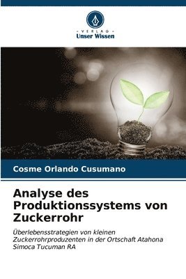 bokomslag Analyse des Produktionssystems von Zuckerrohr