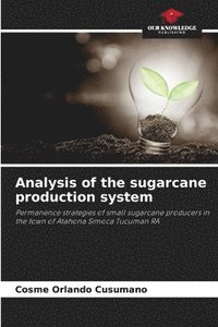 bokomslag Analysis of the sugarcane production system