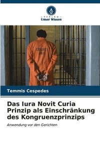 bokomslag Das Iura Novit Curia Prinzip als Einschrnkung des Kongruenzprinzips