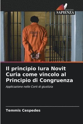 bokomslag Il principio Iura Novit Curia come vincolo al Principio di Congruenza