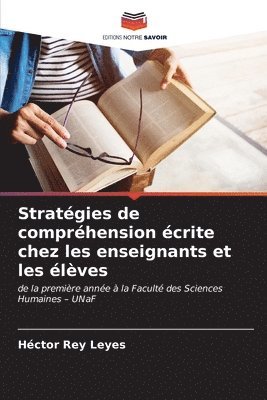 bokomslag Stratgies de comprhension crite chez les enseignants et les lves