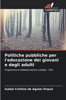 bokomslag Politiche pubbliche per l'educazione dei giovani e degli adulti