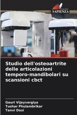 bokomslag Studio dell'osteoartrite delle articolazioni temporo-mandibolari su scansioni cbct