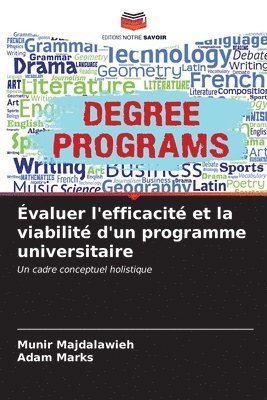 bokomslag valuer l'efficacit et la viabilit d'un programme universitaire