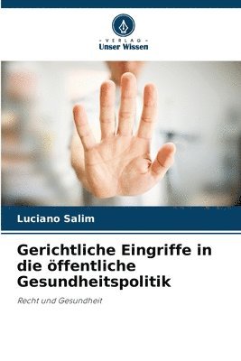 bokomslag Gerichtliche Eingriffe in die ffentliche Gesundheitspolitik