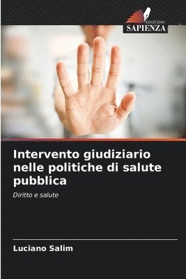 bokomslag Intervento giudiziario nelle politiche di salute pubblica