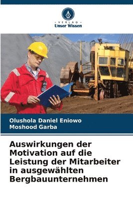 bokomslag Auswirkungen der Motivation auf die Leistung der Mitarbeiter in ausgewhlten Bergbauunternehmen
