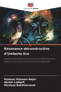 bokomslag Rsonance dconstructive d'Umberto Eco