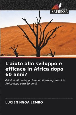 bokomslag L'aiuto allo sviluppo  efficace in Africa dopo 60 anni?