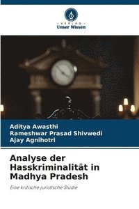 bokomslag Analyse der Hasskriminalitt in Madhya Pradesh