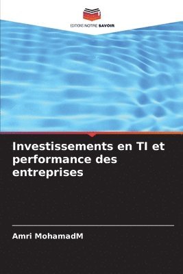 Investissements en TI et performance des entreprises 1