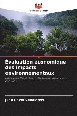 bokomslag valuation conomique des impacts environnementaux