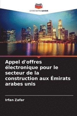 bokomslag Appel d'offres lectronique pour le secteur de la construction aux mirats arabes unis